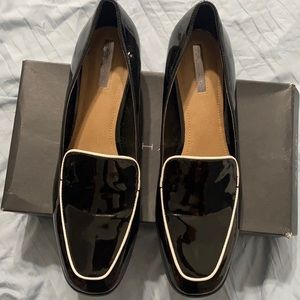 Black Patent leather flat